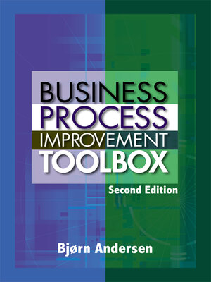cover image of Business Process Improvement Toolbox